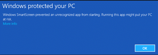 A blue screen with white textDescription automatically generated